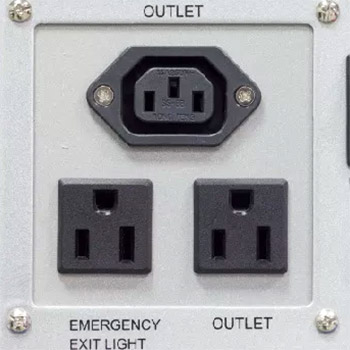 緊急照明美式插座